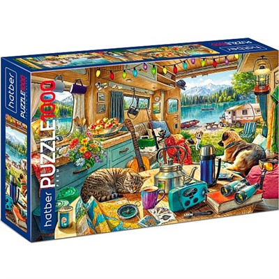 Пазл 1000 Уютный кемпинг 1000ПЗ2_34957 Hatber - фото 69897983