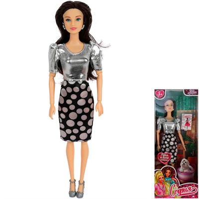 Кукла Карапуз 66001-BF14-S-JP София 29 см руки и ноги сгиб. - фото 69898002