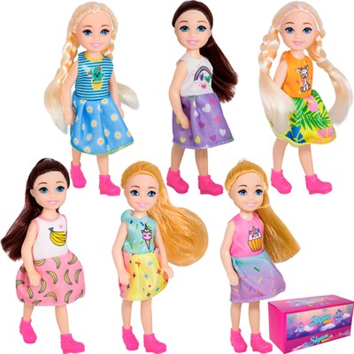 Кукла малышка LY583-D в ассорт. (шоубокс 24 шт/ цена за шт) - фото 69898104