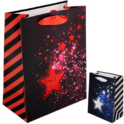 Пакет 18*10*23 см Звезды 141V-1015 - фото 69898404