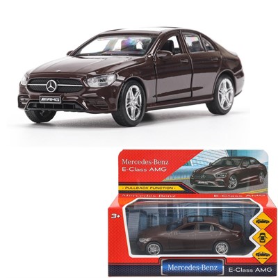Модель ECLASS-12-BD MERCEDES-BENZ e-class amg 12см, дв,баг,ин,бордовый Технопарк в кор. - фото 69898669