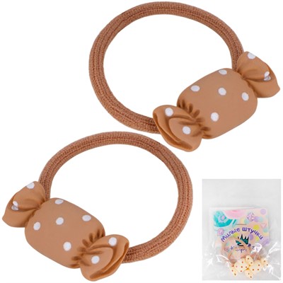 Набор резинок для волос конфетки FG250306004Q Miss Kapriz 2 шт в упак. - фото 69898817