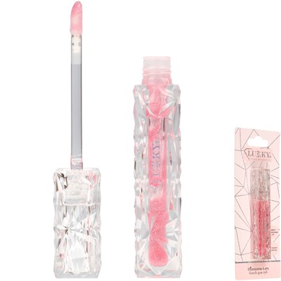 Блеск для губ "эффект перламутровых губ" с ягодным ароматом,цв.роз.,3,5мл Т26497 - фото 69898949