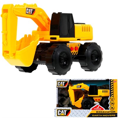 Модель M524-H11257-EXC-R-CAT ЭКСКАВАТОР, 15,5 см, подв. дет., инерц. Технопарк в кор. - фото 69899049