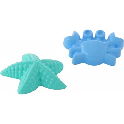 Формочки ( краб №1+морская звезда №1) 57433 П-Е /24/ - фото 69899461