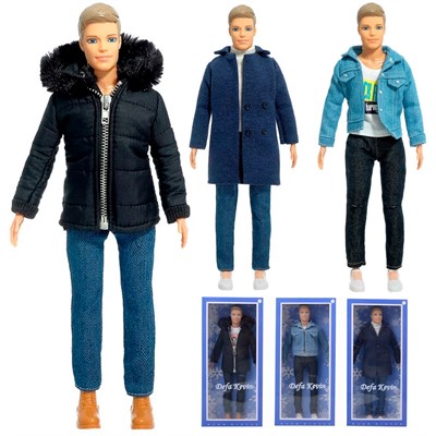 Кукла 8427 Кевин в зимней одежде с аксесс. Defa Lucy - фото 69899539