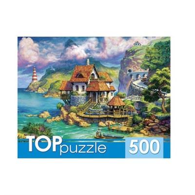Пазл 500 Прибрежный домик ХТП500-6822 - фото 69899601