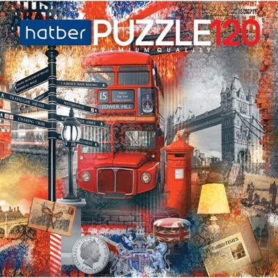 Пазл 120 эл. Мечты о Лондоне 14625 Hatber - фото 69899665