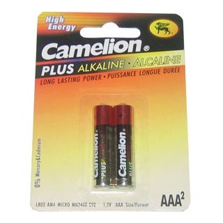 Элемент питания 15691 Camelion Plus LR03/286 (2 шт) BL2  /цена за упак/ - фото 69899675