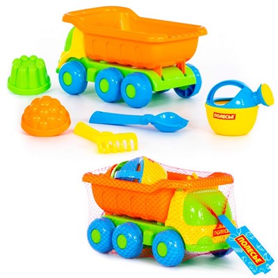 Песочный набор №268 + самосвал Кеша П-Е /12/ - фото 69899687