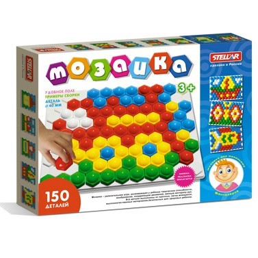 Мозаика d 40мм сфера 150 дет 01043 Стеллар /9/ - фото 69899711