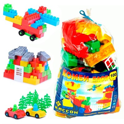 Конструктор Комби Блок 100 4-512 /15/ - фото 69899840