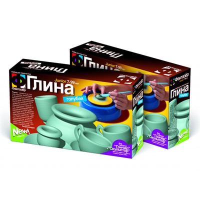 Набор для творчества Гончар Глина 217011 Фантазер - фото 69899976