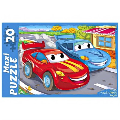 Пазл 20 эл. МАКСИ Крутые виражи ПМ20-7317 - фото 69900350