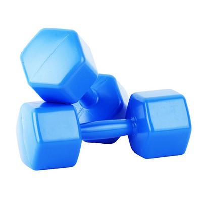 Гантели пластмассовые 1,1 кг 2шт пустые У982 /15/ - фото 69900590