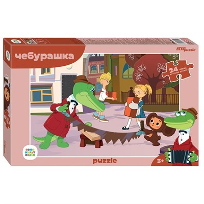 Пазл Макси 24 Чебурашка 70019 Степ /12/ - фото 69900699
