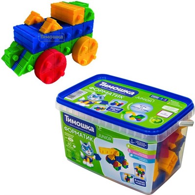 Конструктор Форматик 60 деталей 088 - фото 69900761