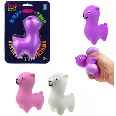 Игрушка Крутой замес, Лама 10 см. 1Toy Т20329 - фото 69900775