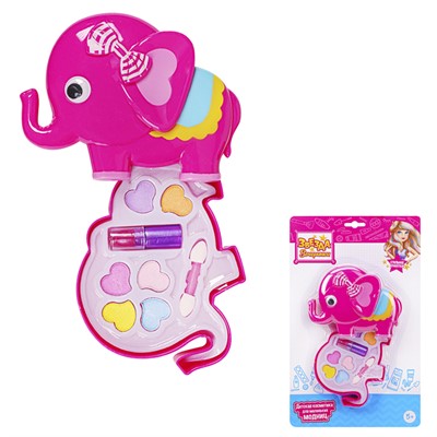 Набор косметики Слоник помада, тени, аппликатор КС-4768 - фото 69900793