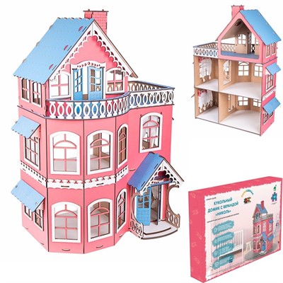 Деревянный Дом Николь ХД-004 - фото 69900908