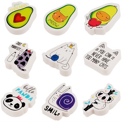 Ластик MESHU "Сutie friends" фигурный ассорти 324844 - фото 69901020