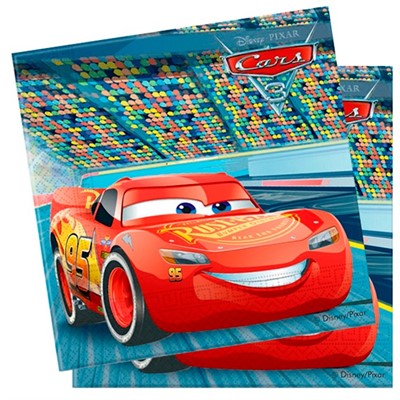 Салфетки Тачки-3 33см Х33см 20шт 4877999 - фото 69901081