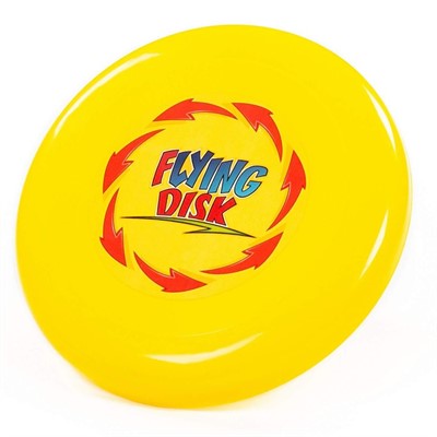 Тарелка летающая 215 мм. желтая 90027 П-Е /13/ - фото 69901115