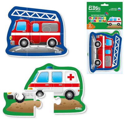 Пазл Магнитный Полезные машины ET04-001 - фото 69901257