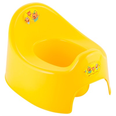Горшок детский Lalababy Три Кота желтый LA1040ЖТ - фото 69901308