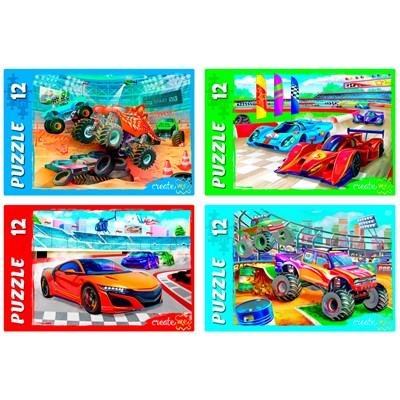 Пазл 12 КРУТОЙ ВИРАЖ № 9 П12-2716 - фото 69901550