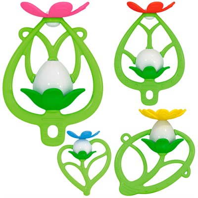 Погремушка прорезыватель Цветочки 02146 - фото 69901629