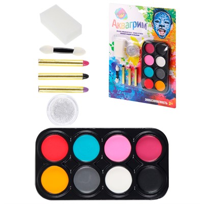 Набор для творчества Аквагрим КС-3600 - фото 69901800