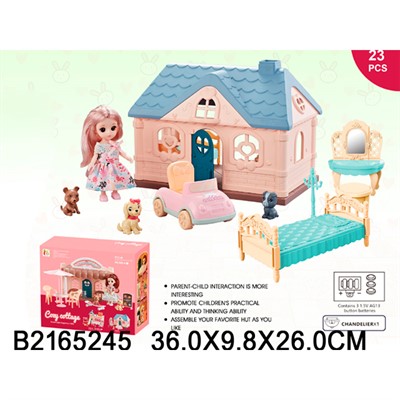 Дом 2165245 с аксесс. в коробке - фото 69902039