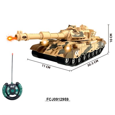 Танк на радиоуправлении FCJ0912959 в коробке - фото 69902042