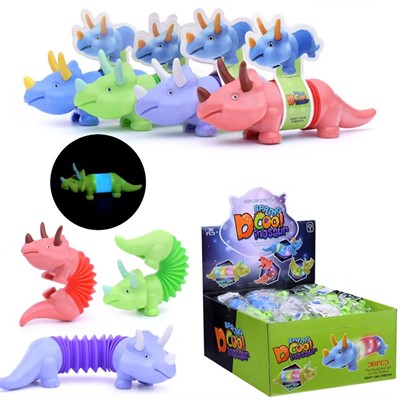 Игрушка антистресс SS-4029/ZY1524994 Носорог с подсветкой - фото 69902044