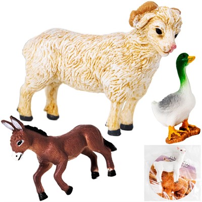 Фигурка домашнего животного JS20-4 микс (шоубокс 36 шт/ цена за шт) - фото 69902220