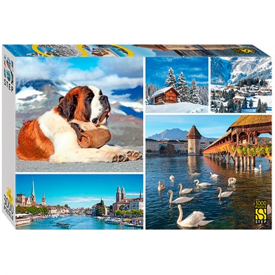 Пазл 3000 Швейцария 85024 Степ - фото 69902368