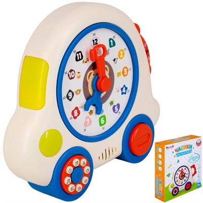 Игрушка на батарейках ZYE-E0600 Часики с русским чипом в кор. - фото 69902426