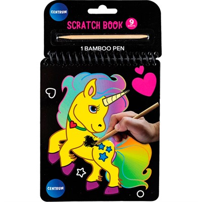 Блокнот-гравюры 160*190 мм "Единорог" 80273Г - фото 69902436