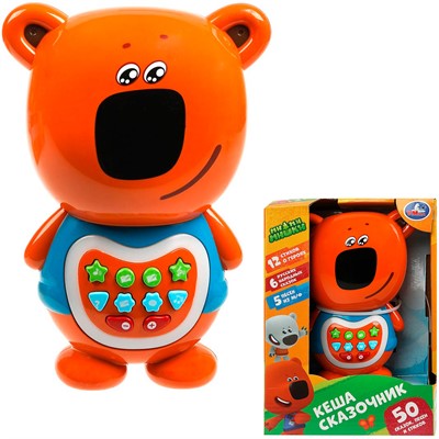 Игрушка на батарейках Сказочник Кеша Ми-ми-мишки 50 сказок,песен и стихов.свет HT1420-R - фото 69902476