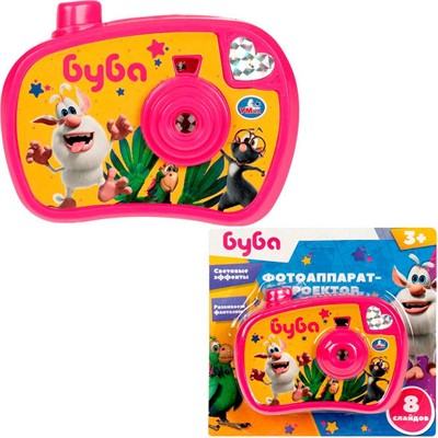 Игрушка на батарейках Проектор 8 слайдов. Буба на блист. Умка B2197603-R4 - фото 69902585