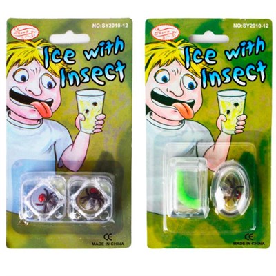 Игров. набор - прикол, лед с насекомыми  FG230725306M СТОК - фото 69902628
