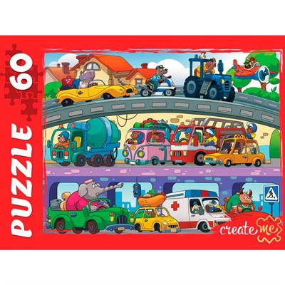 Пазл 60 Важный транспорт №9 П60-3871 - фото 69902906