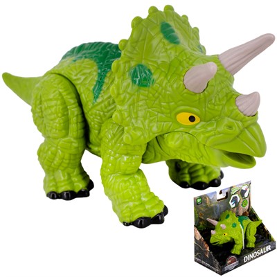 Игрушка на батарейках 358-3 Динозавр в кор. - фото 69903579