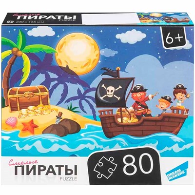 Пазл 80 Пираты RI8008C - фото 69903680