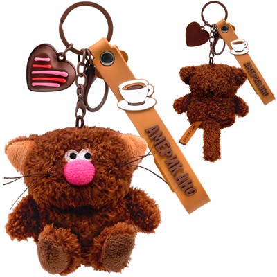 Брелок Американо с подвесом "Валентинка" CCkc-05 - фото 69903925