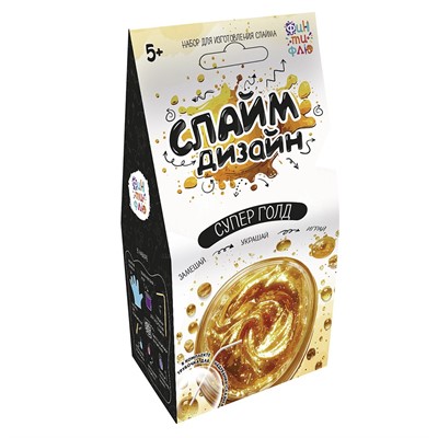 Набор для изготовления слайма "Слайм дизайн" Золото 573 Фин-ти-Флю - фото 69903932
