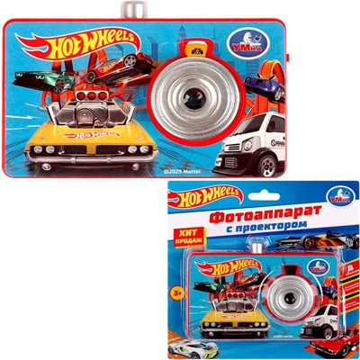 Игрушка на батарейках Фотоаппарат-Проектор 8 кадров Хот Вилс Умка HT1432-R6 - фото 69904265