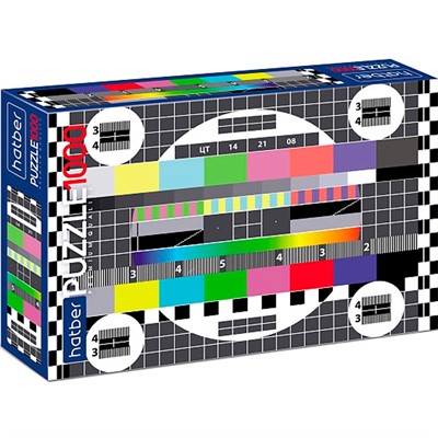 Пазл 1000 эл. Настроечная таблица ТВ_цв 1000ПЗ2_32153 Hatber. - фото 69904377