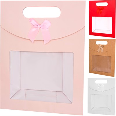 Пакет 25х12х31см с прозрачным окошком FG240523278N-3 - фото 69904503